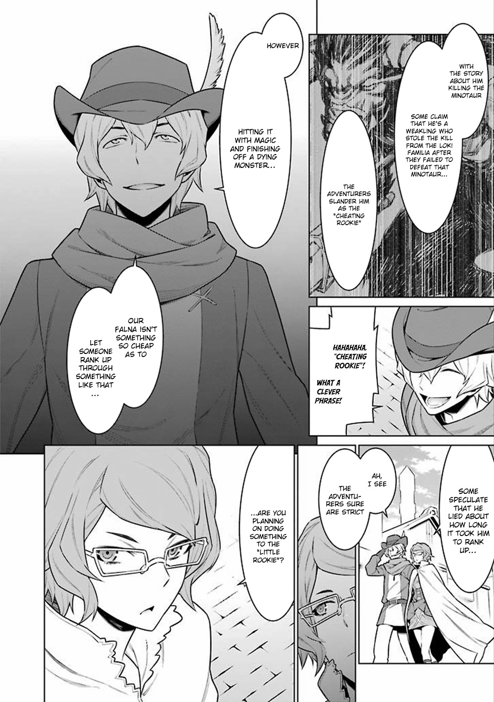 Dungeon ni Deai o Motomeru no wa Machigatte Iru Darou ka Chapter 58 page 7 - Chapter 58: Premonition of a Complication