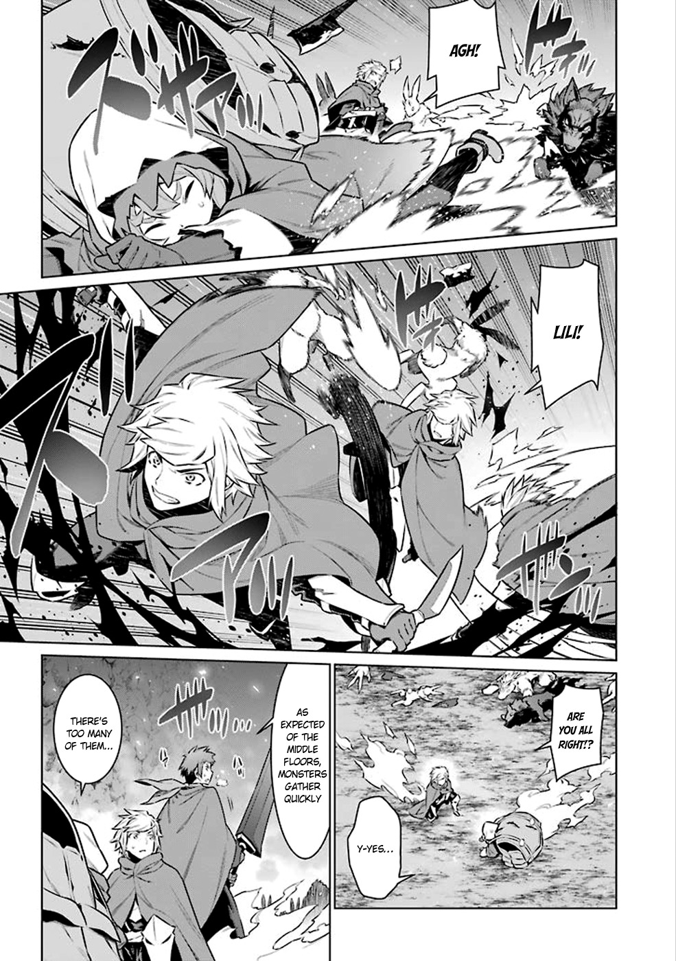 Dungeon ni Deai o Motomeru no wa Machigatte Iru Darou ka Chapter 59 page 13 - Chapter 59: Change "Trust" into "Power"