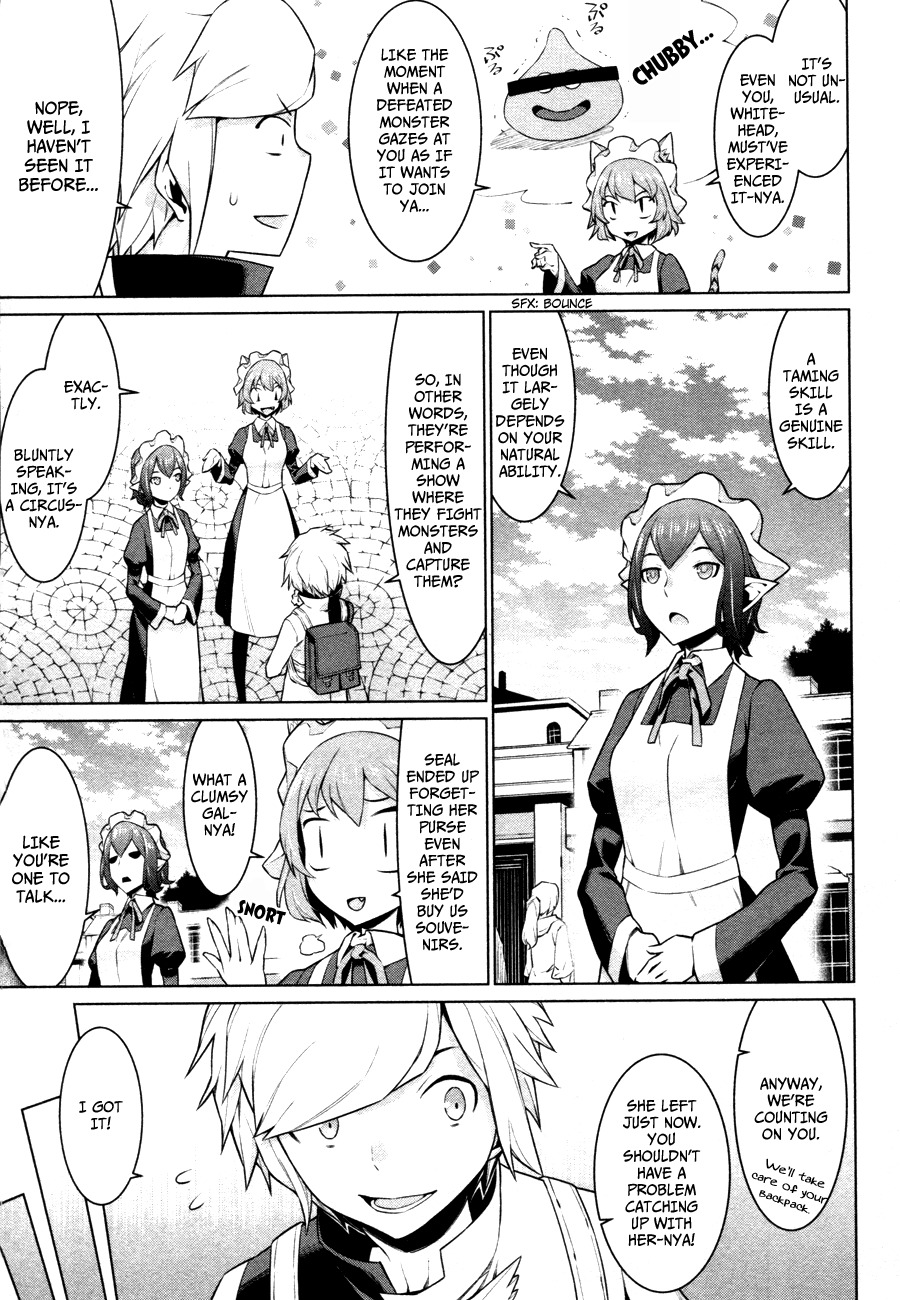 Dungeon ni Deai o Motomeru no wa Machigatte Iru Darou ka Chapter 6 page 10 - Chapter 6: The Monster Feriae Begins