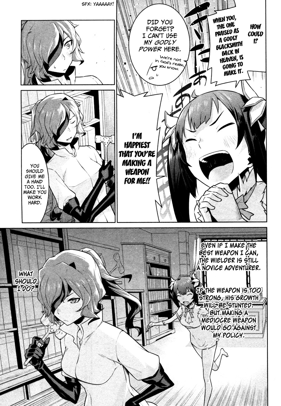 Dungeon ni Deai o Motomeru no wa Machigatte Iru Darou ka Chapter 6 page 7 - Chapter 6: The Monster Feriae Begins