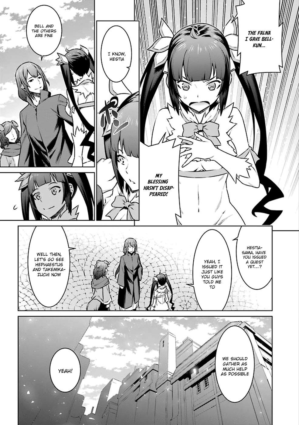 Dungeon ni Deai o Motomeru no wa Machigatte Iru Darou ka Chapter 60 page 11 - Chapter 60: Decision and Proposal