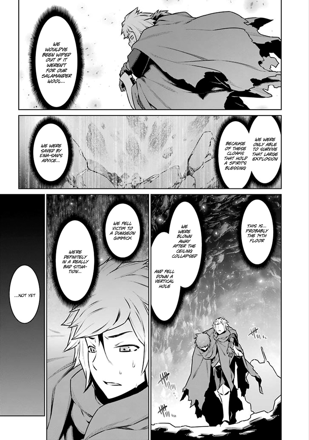 Dungeon ni Deai o Motomeru no wa Machigatte Iru Darou ka Chapter 60 page 15 - Chapter 60: Decision and Proposal