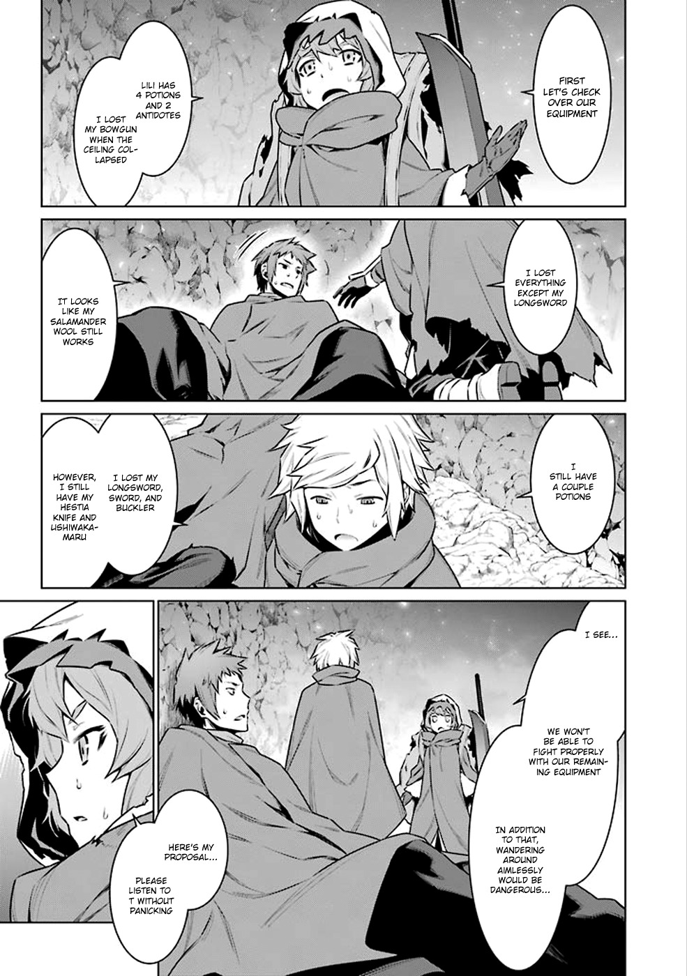 Dungeon ni Deai o Motomeru no wa Machigatte Iru Darou ka Chapter 60 page 17 - Chapter 60: Decision and Proposal