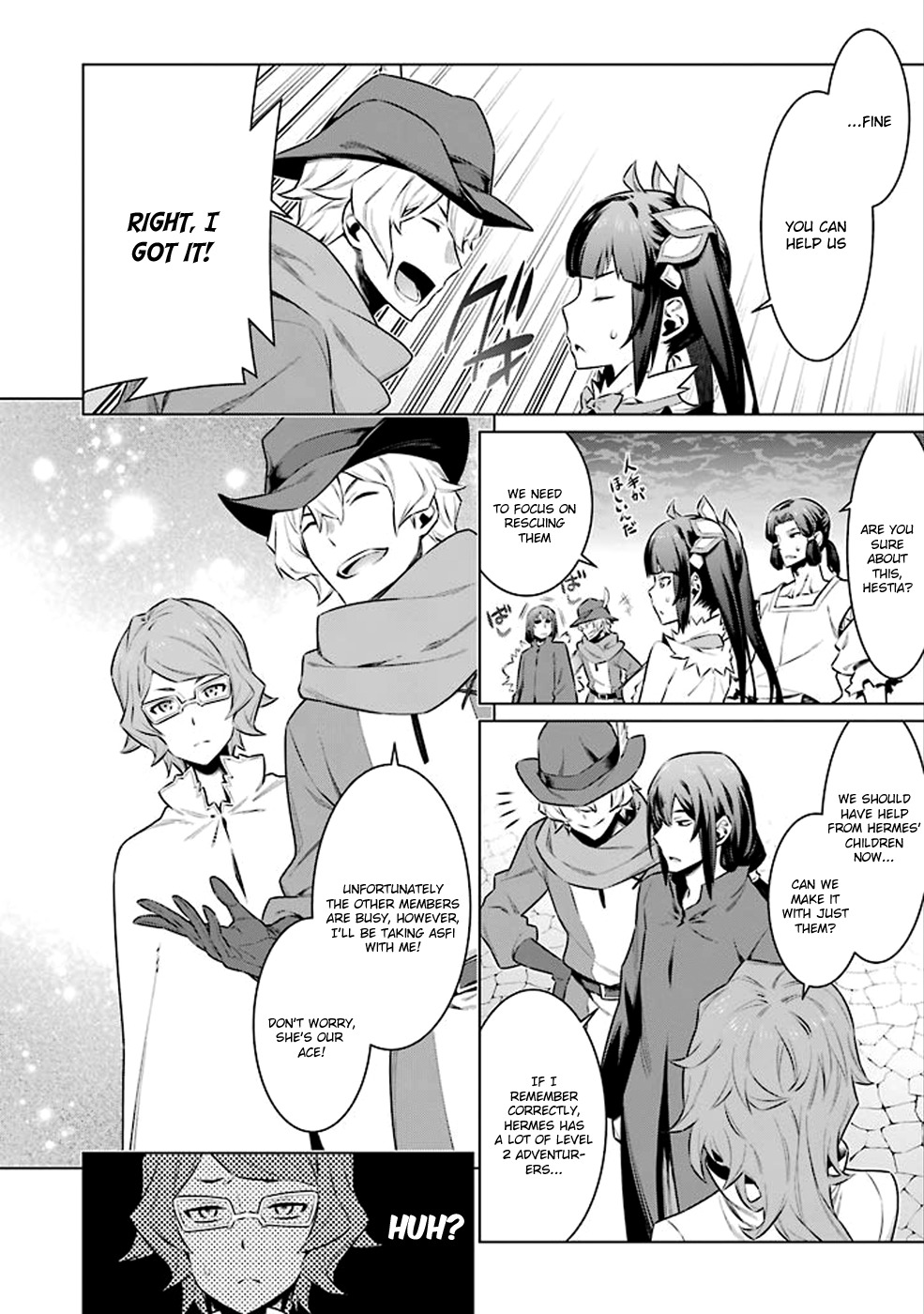 Dungeon ni Deai o Motomeru no wa Machigatte Iru Darou ka Chapter 61 page 15 - Chapter 61: The Gods' Decision