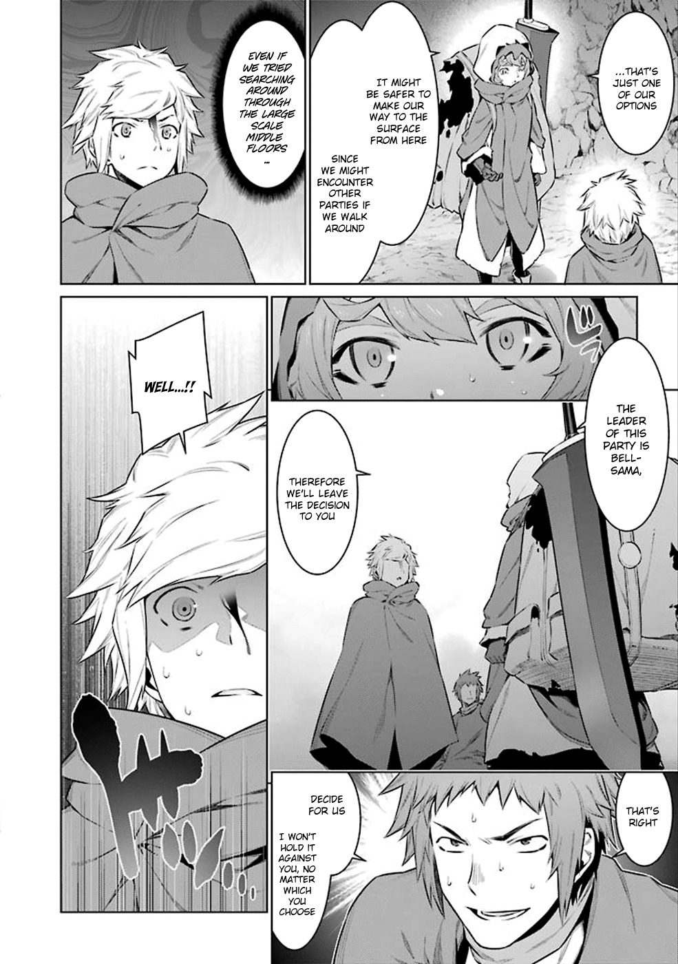Dungeon ni Deai o Motomeru no wa Machigatte Iru Darou ka Chapter 61 page 7 - Chapter 61: The Gods' Decision