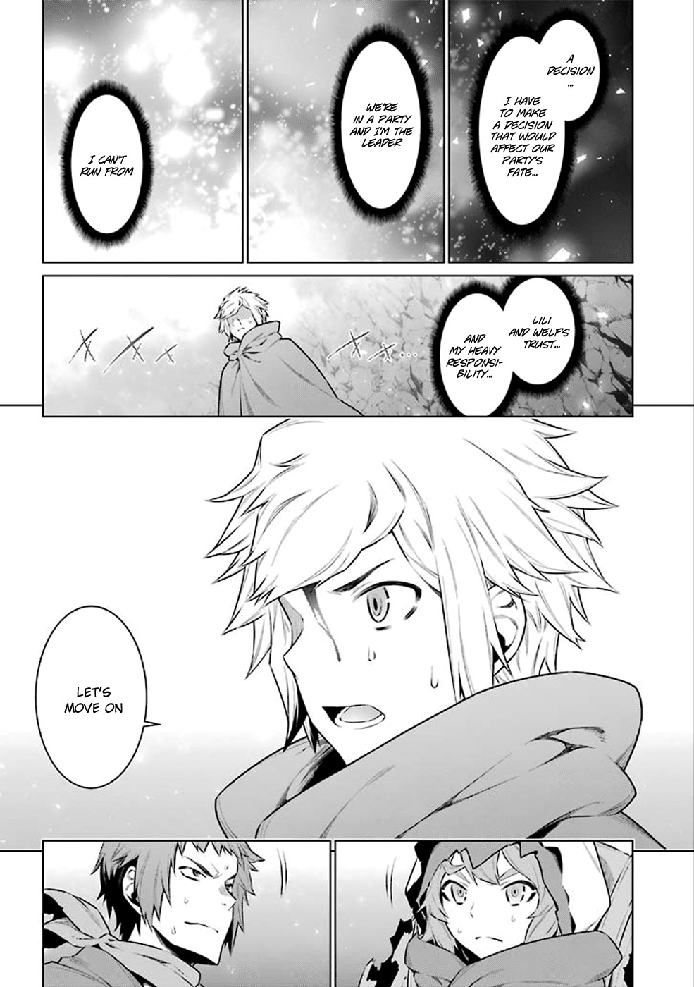 Dungeon ni Deai o Motomeru no wa Machigatte Iru Darou ka Chapter 61 page 8 - Chapter 61: The Gods' Decision