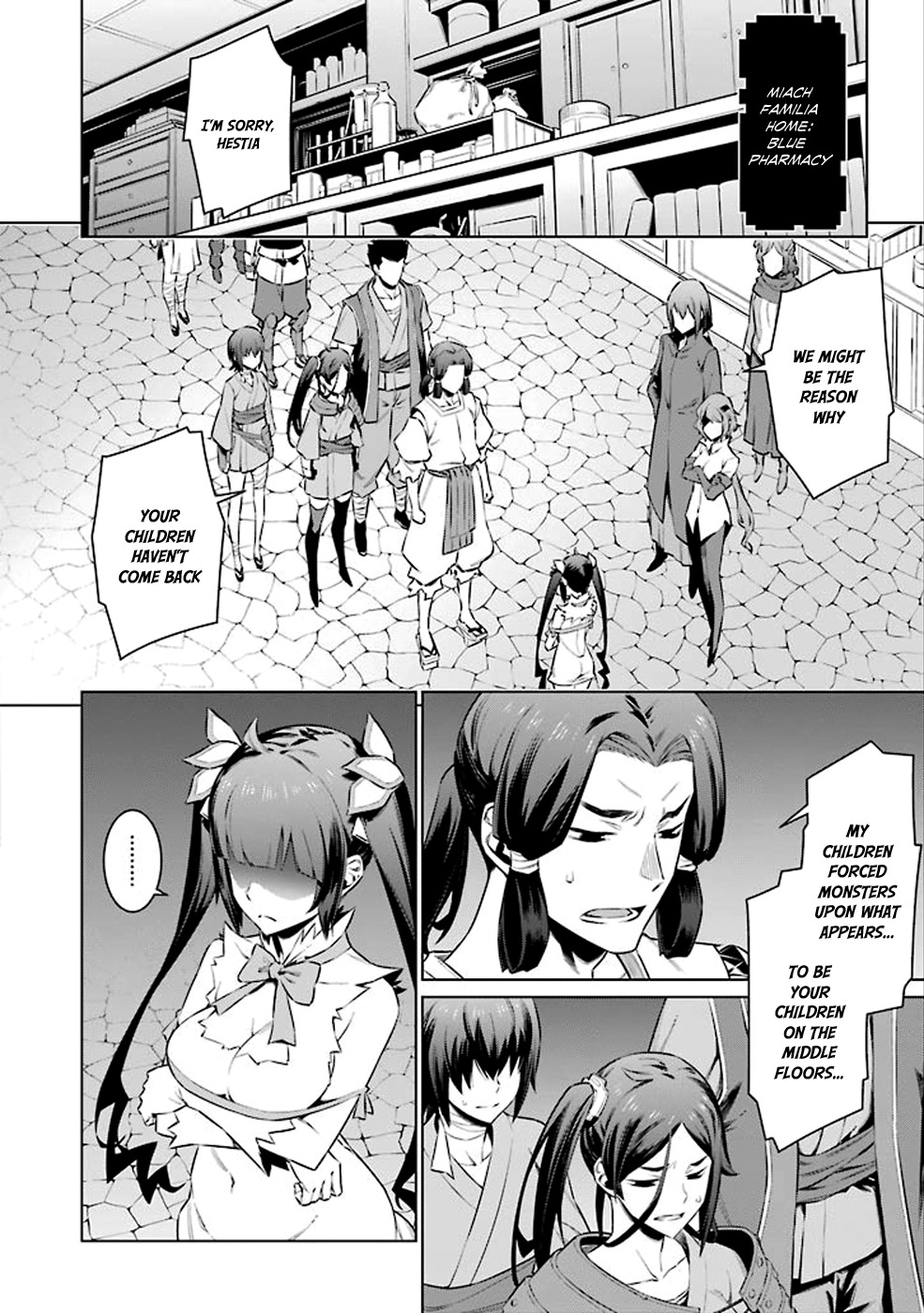 Dungeon ni Deai o Motomeru no wa Machigatte Iru Darou ka Chapter 61 page 9 - Chapter 61: The Gods' Decision