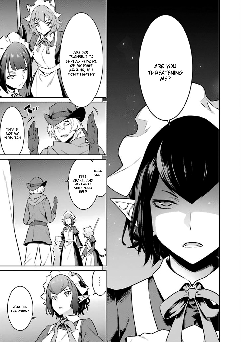 Dungeon ni Deai o Motomeru no wa Machigatte Iru Darou ka Chapter 62 page 11 - Chapter 62: The Gale Joins The Battle