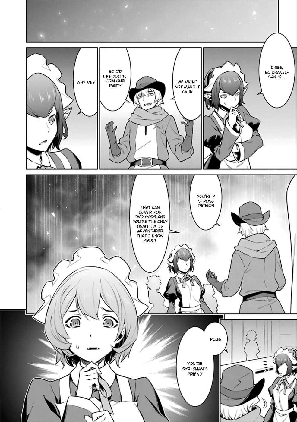 Dungeon ni Deai o Motomeru no wa Machigatte Iru Darou ka Chapter 62 page 12 - Chapter 62: The Gale Joins The Battle