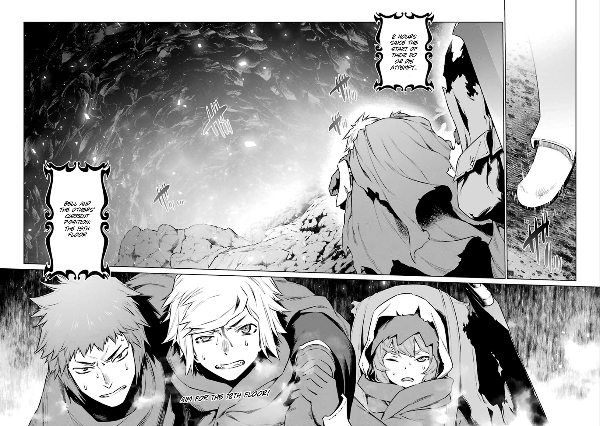 Dungeon ni Deai o Motomeru no wa Machigatte Iru Darou ka Chapter 62 page 16 - Chapter 62: The Gale Joins The Battle