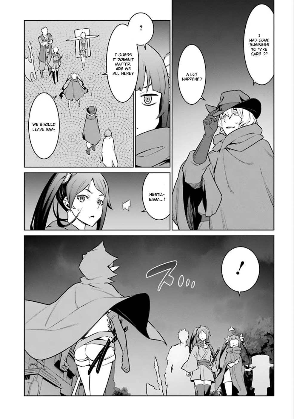 Dungeon ni Deai o Motomeru no wa Machigatte Iru Darou ka Chapter 63 page 15 - Chapter 63: Time of Departure
