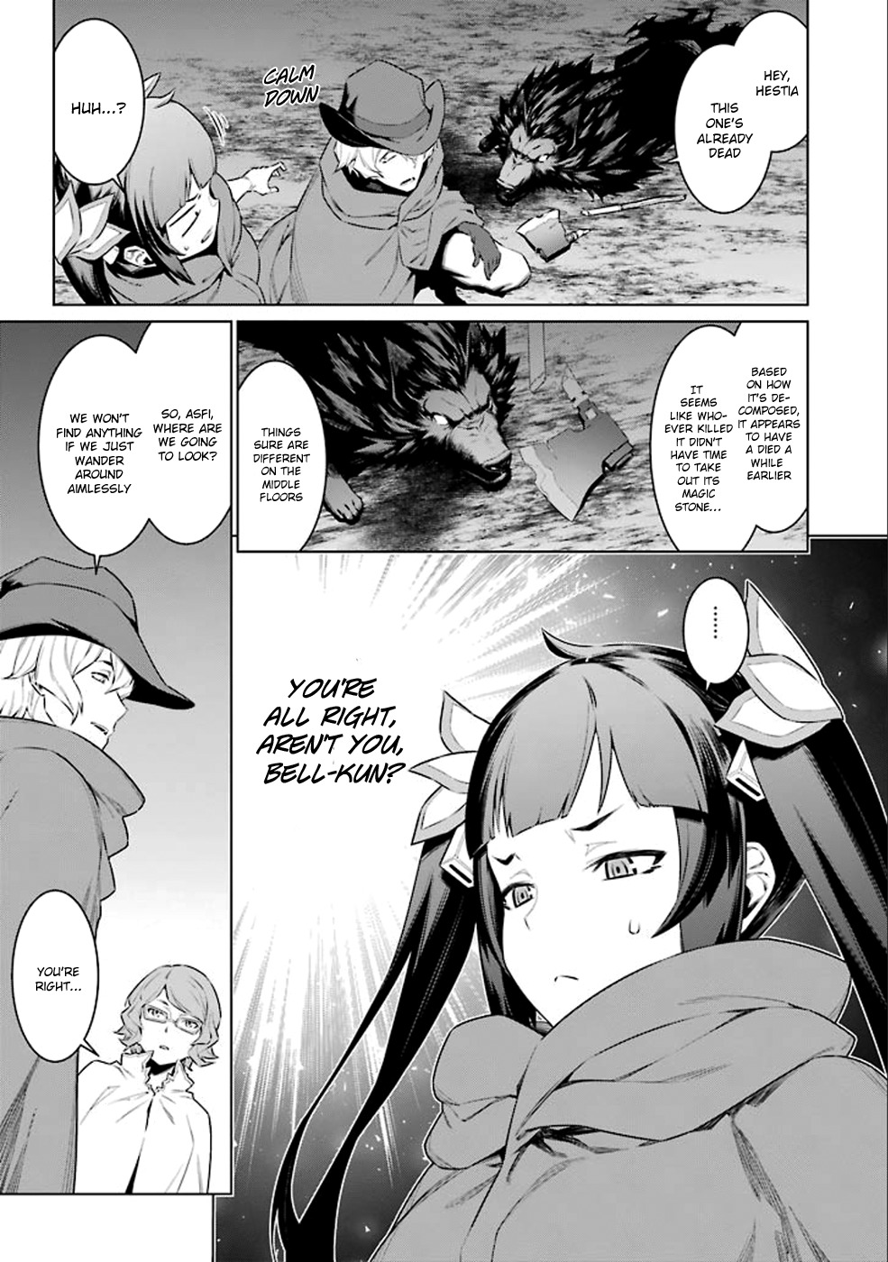 Dungeon ni Deai o Motomeru no wa Machigatte Iru Darou ka Chapter 64 page 11 - Chapter 64: A Second Confrontation