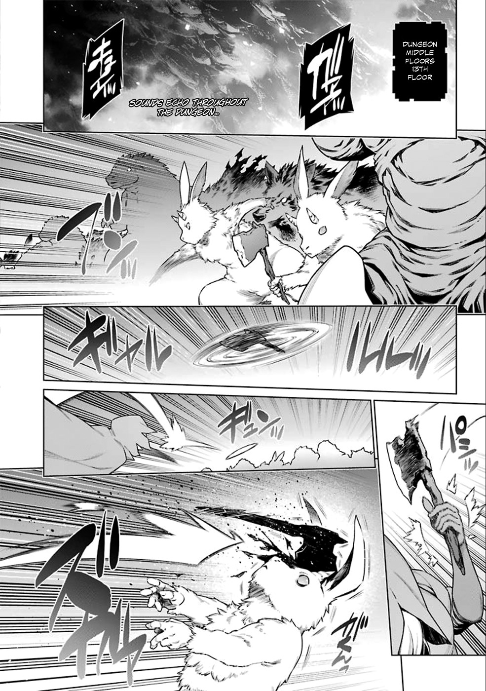 Dungeon ni Deai o Motomeru no wa Machigatte Iru Darou ka Chapter 64 page 4 - Chapter 64: A Second Confrontation