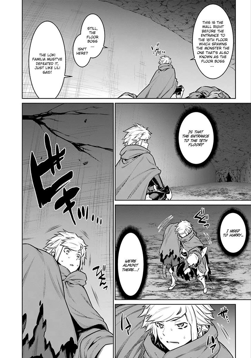 Dungeon ni Deai o Motomeru no wa Machigatte Iru Darou ka Chapter 66 page 12 - Chapter 66: Do or Die Spirit