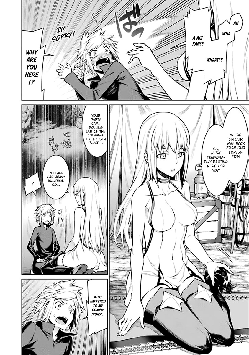 Dungeon ni Deai o Motomeru no wa Machigatte Iru Darou ka Chapter 67 page 12 - Chapter 67: The Place They Arrive At