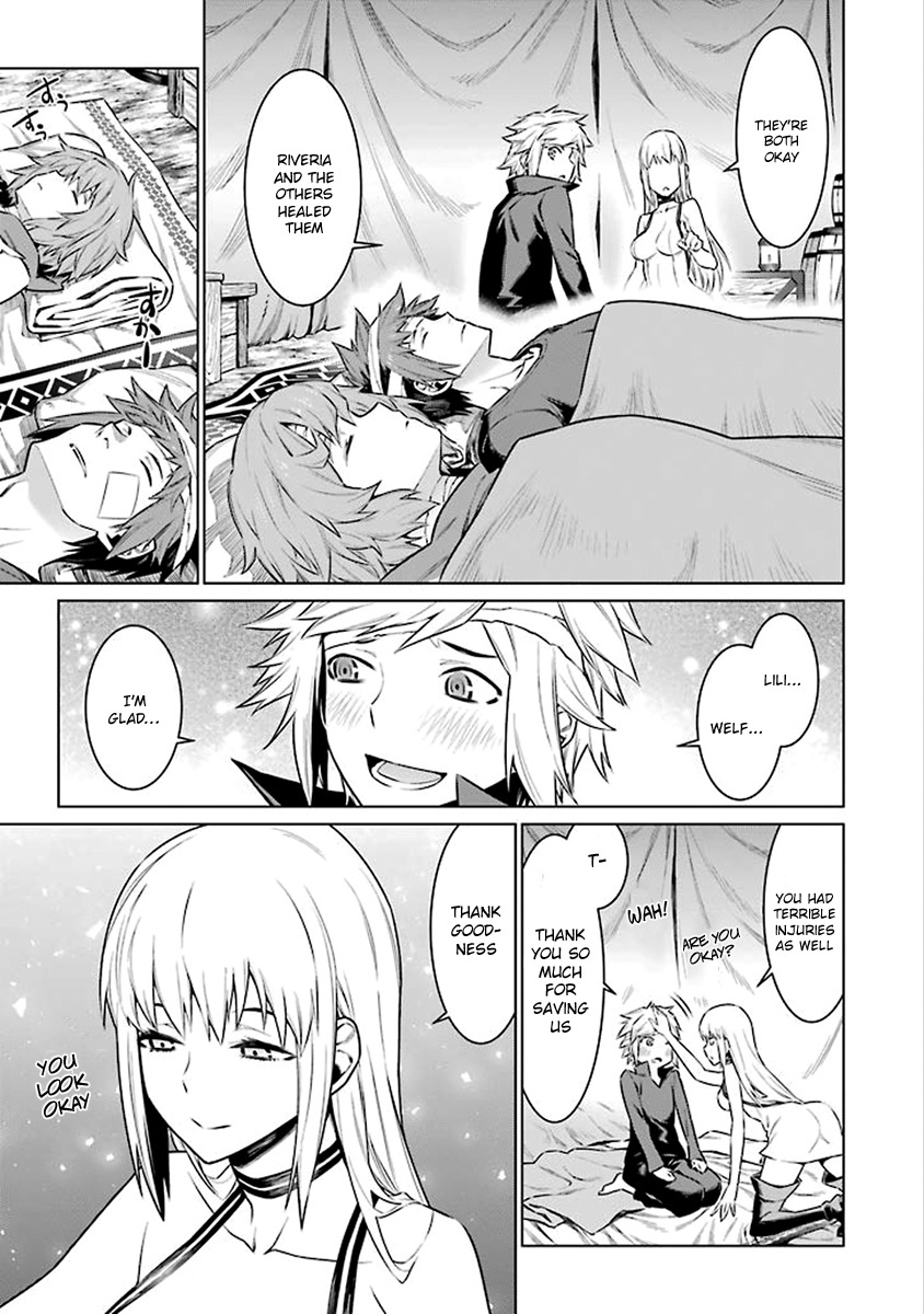 Dungeon ni Deai o Motomeru no wa Machigatte Iru Darou ka Chapter 67 page 13 - Chapter 67: The Place They Arrive At