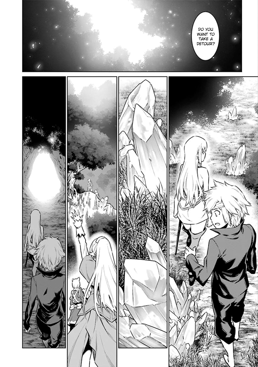 Dungeon ni Deai o Motomeru no wa Machigatte Iru Darou ka Chapter 67 page 17 - Chapter 67: The Place They Arrive At