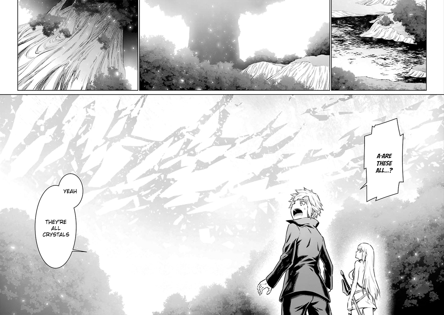 Dungeon ni Deai o Motomeru no wa Machigatte Iru Darou ka Chapter 67 page 19 - Chapter 67: The Place They Arrive At