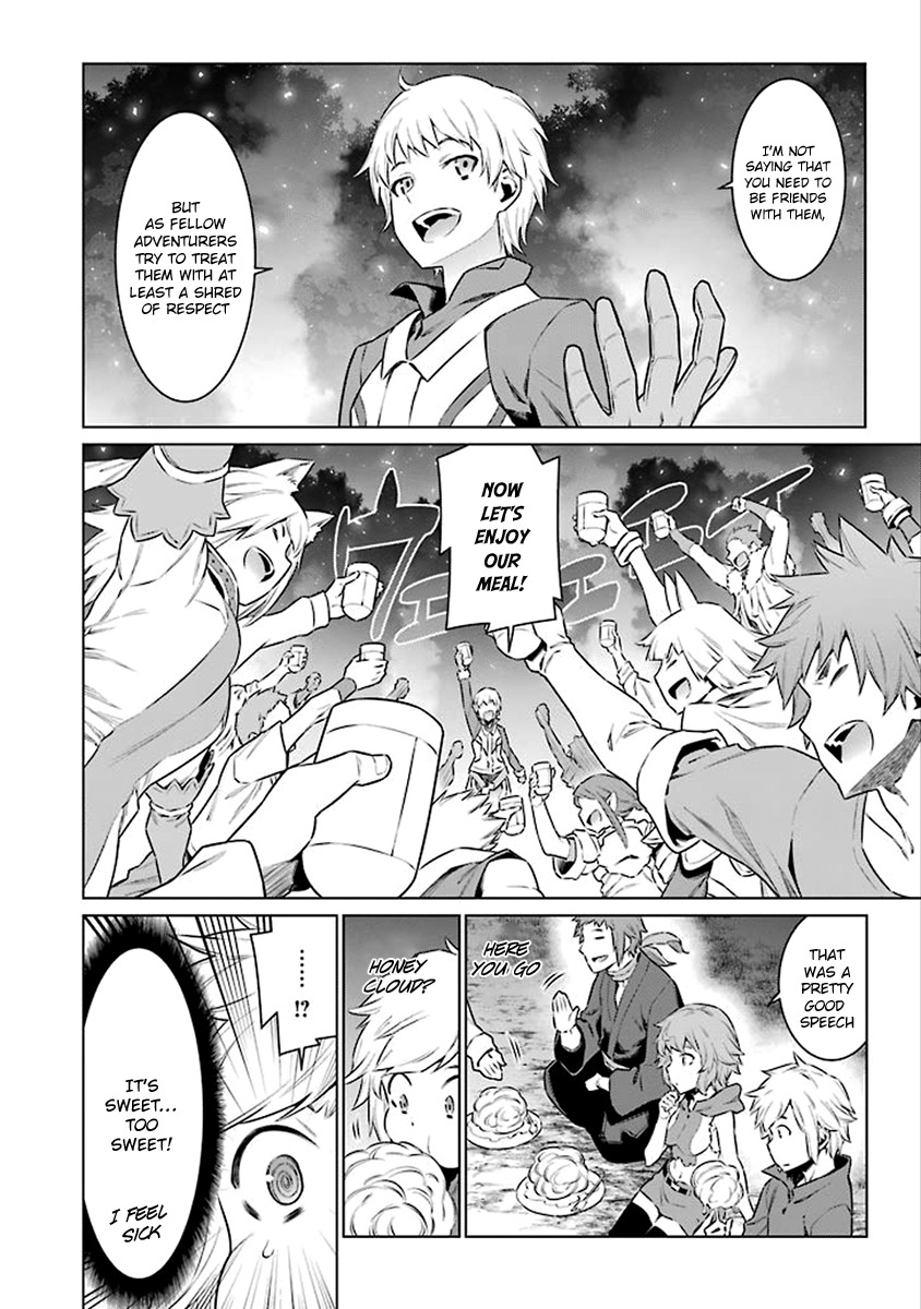 Dungeon ni Deai o Motomeru no wa Machigatte Iru Darou ka Chapter 68 page 15 - Chapter 68: Miraculous Encounter