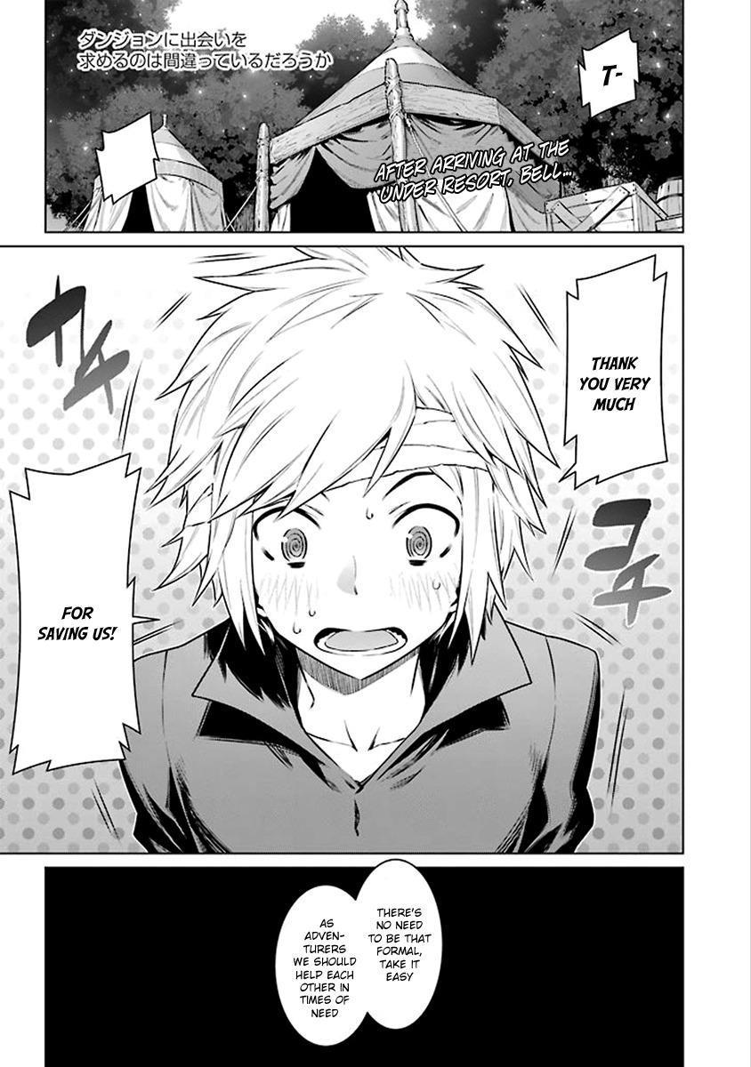 Dungeon ni Deai o Motomeru no wa Machigatte Iru Darou ka Chapter 68 page 2 - Chapter 68: Miraculous Encounter