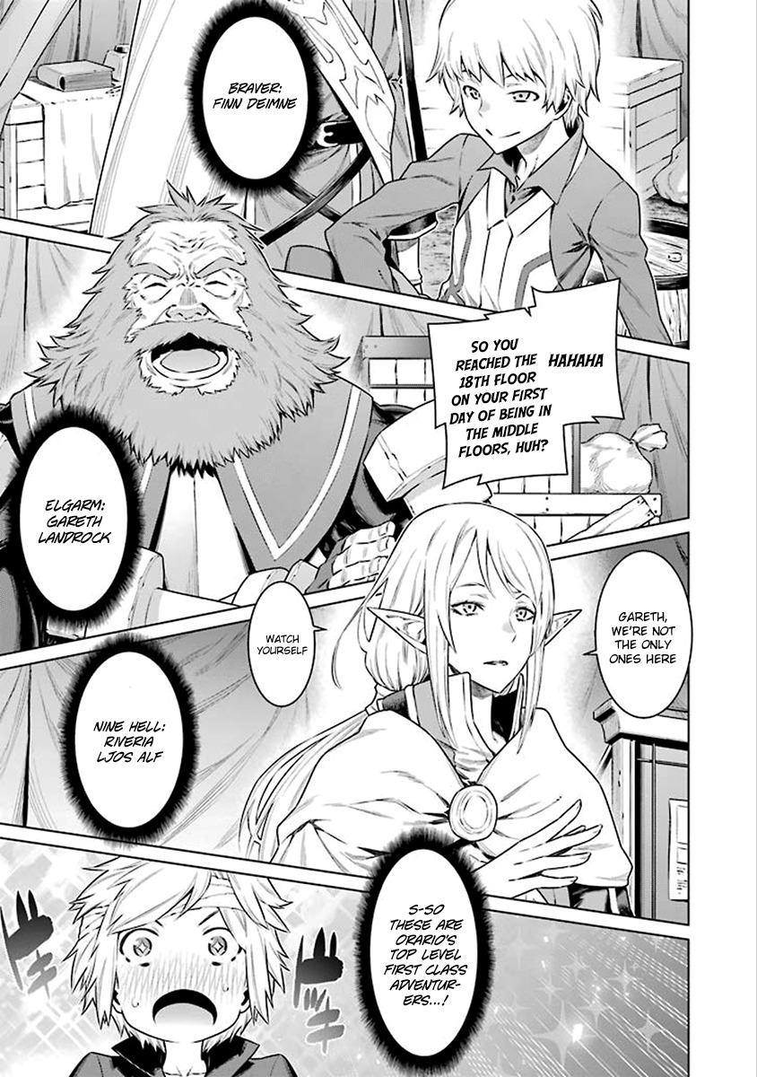Dungeon ni Deai o Motomeru no wa Machigatte Iru Darou ka Chapter 68 page 4 - Chapter 68: Miraculous Encounter
