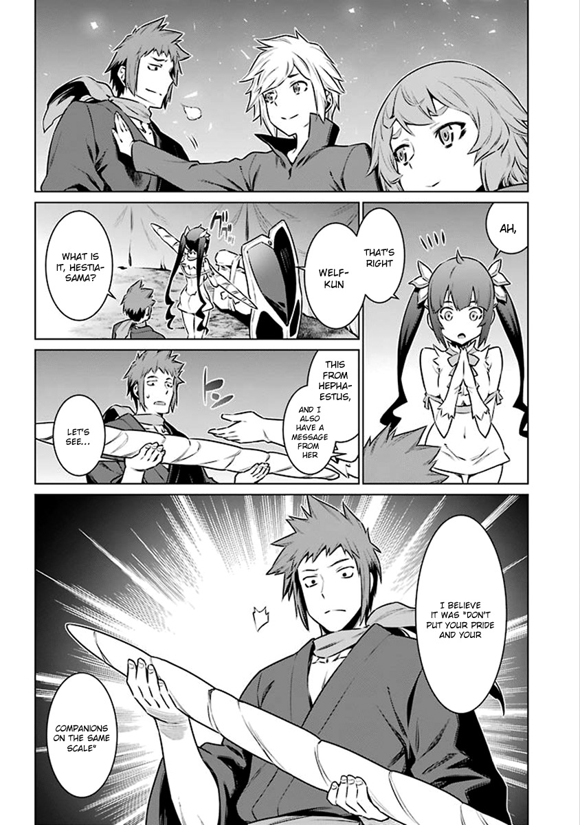 Dungeon ni Deai o Motomeru no wa Machigatte Iru Darou ka Chapter 69 page 14 - Chapter 69: Relationship Difficulties