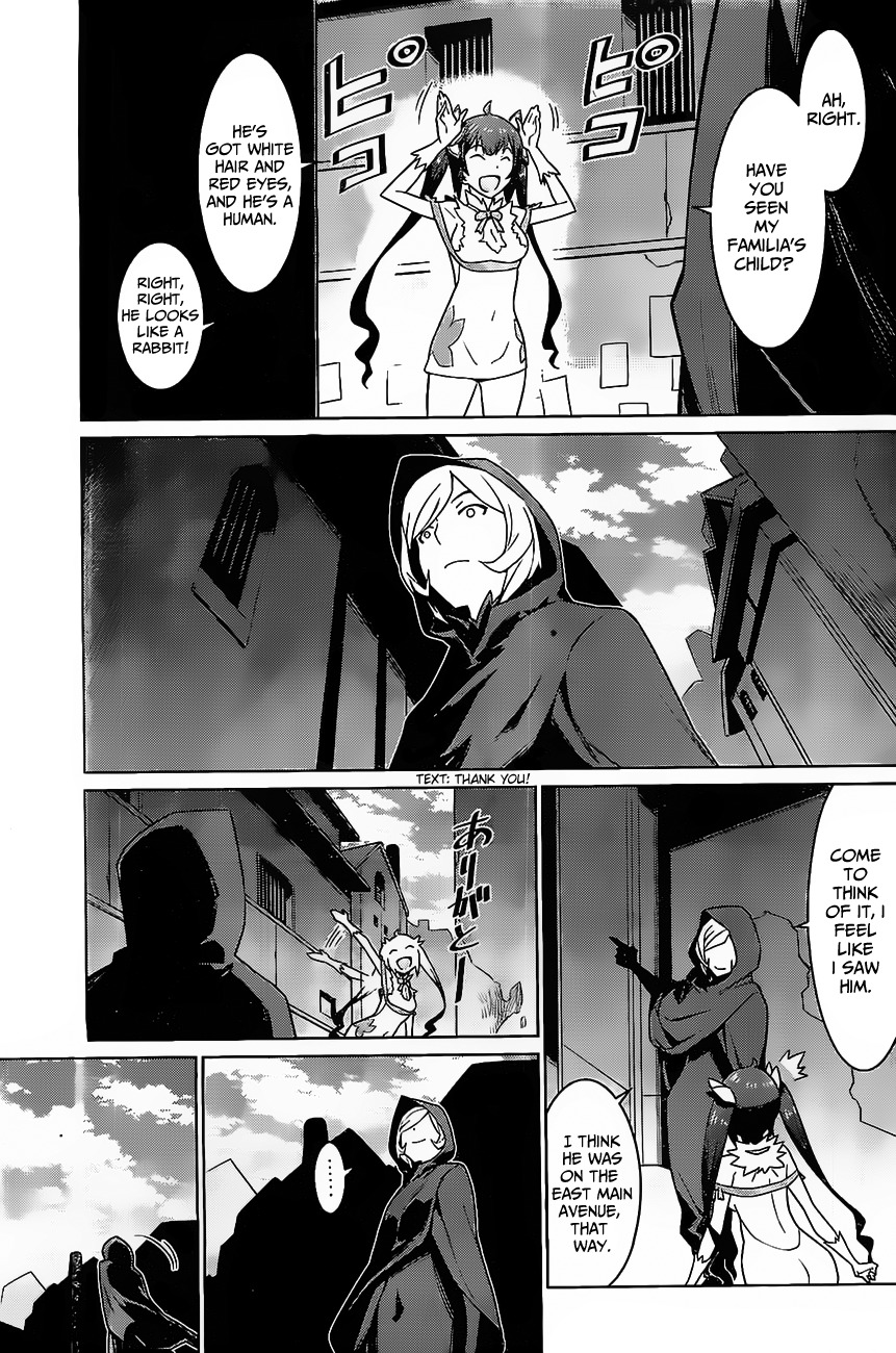 Dungeon ni Deai o Motomeru no wa Machigatte Iru Darou ka Chapter 7 page 13 - Chapter 7: The Festival, a Date and Looking for Someone