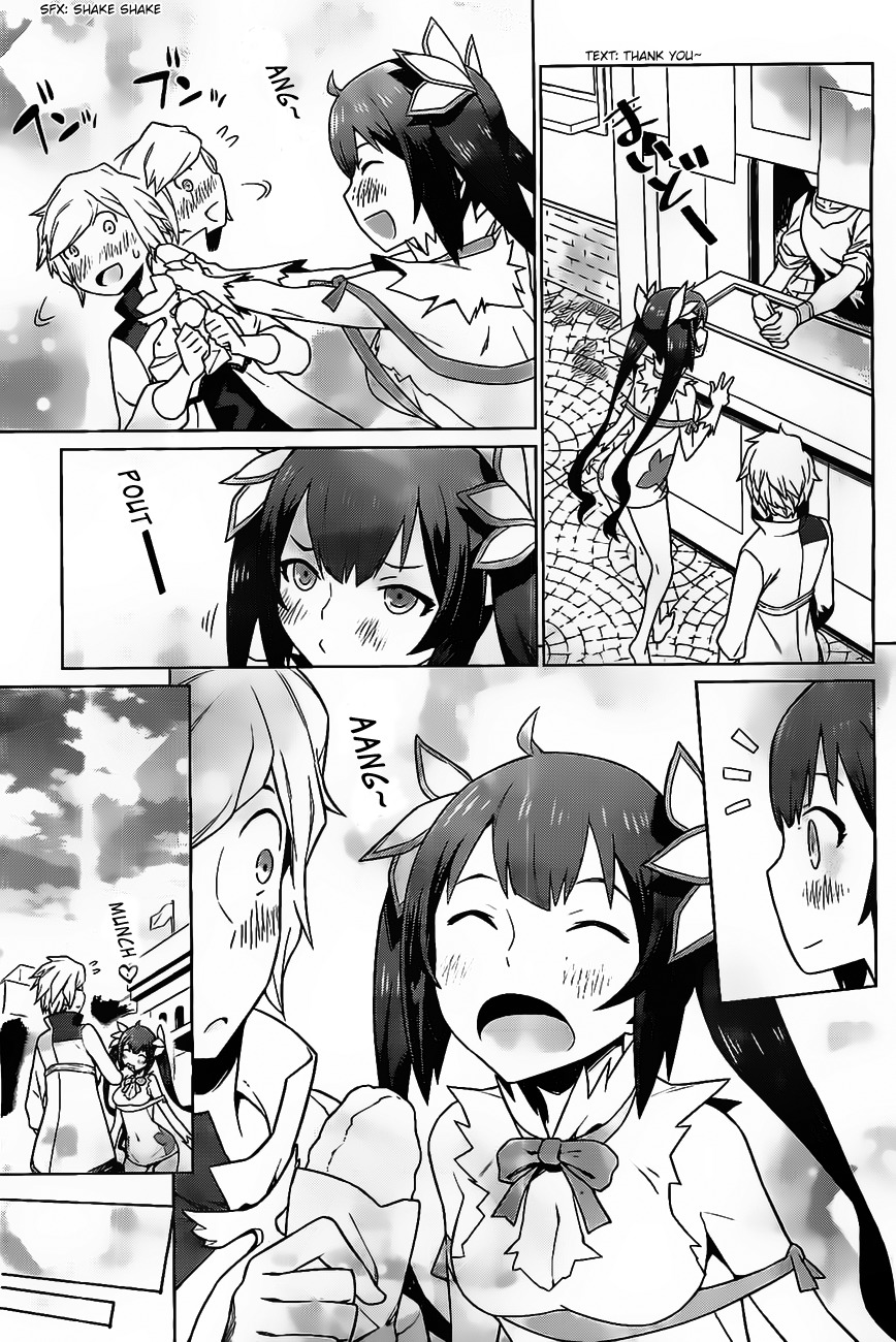 Dungeon ni Deai o Motomeru no wa Machigatte Iru Darou ka Chapter 7 page 17 - Chapter 7: The Festival, a Date and Looking for Someone