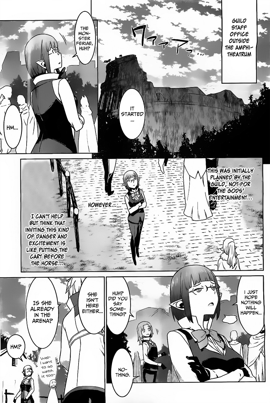Dungeon ni Deai o Motomeru no wa Machigatte Iru Darou ka Chapter 7 page 19 - Chapter 7: The Festival, a Date and Looking for Someone
