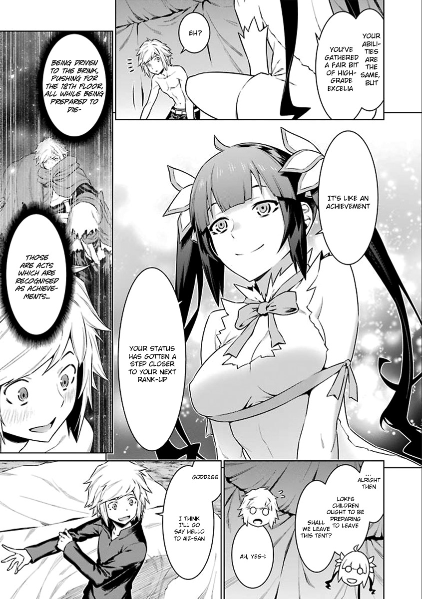 Dungeon ni Deai o Motomeru no wa Machigatte Iru Darou ka Chapter 73 page 9 - Chapter 73: Change Loving Into Strength