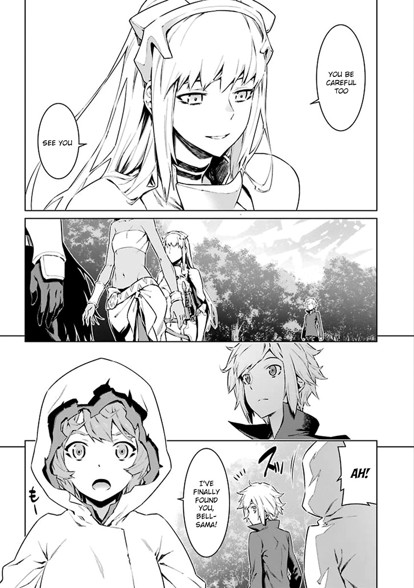 Dungeon ni Deai o Motomeru no wa Machigatte Iru Darou ka Chapter 74 page 5 - Chapter 74: Tested Resolve
