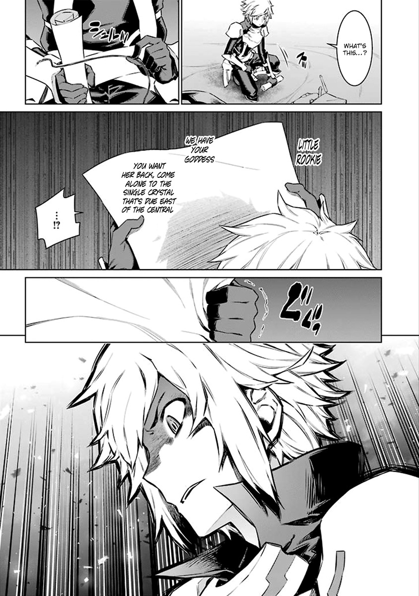 Dungeon ni Deai o Motomeru no wa Machigatte Iru Darou ka Chapter 74 page 9 - Chapter 74: Tested Resolve
