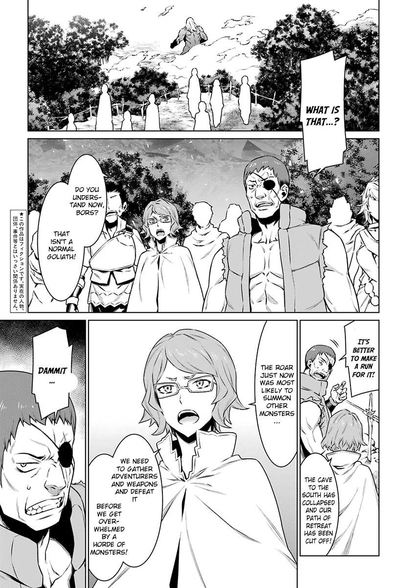 Dungeon ni Deai o Motomeru no wa Machigatte Iru Darou ka Chapter 78 page 5 - Chapter 78: An Unprecedented Disaster
