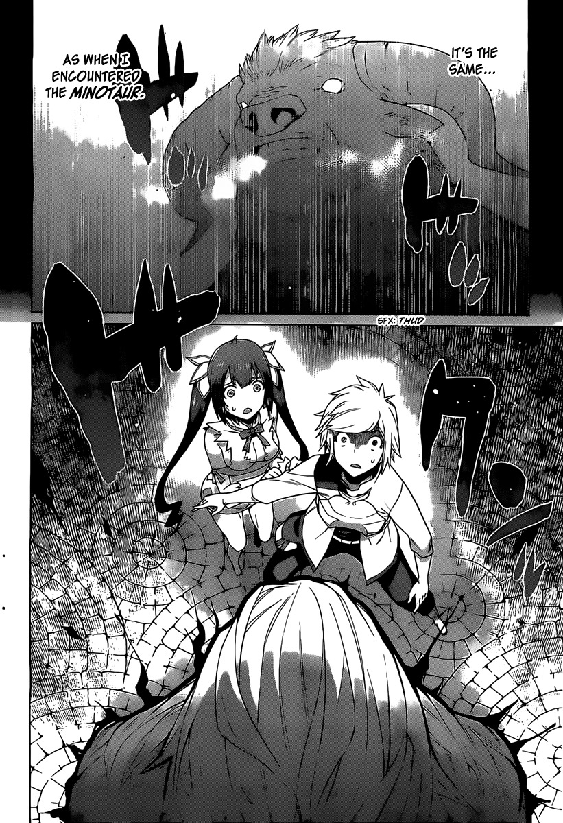 Dungeon ni Deai o Motomeru no wa Machigatte Iru Darou ka Chapter 8 page 13 - Chapter 8: Favor of the Goddess