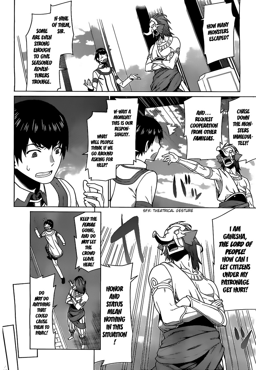 Dungeon ni Deai o Motomeru no wa Machigatte Iru Darou ka Chapter 8 page 15 - Chapter 8: Favor of the Goddess