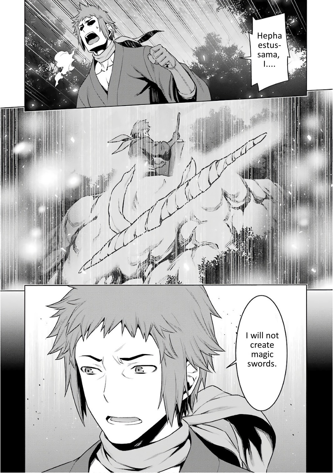 Dungeon ni Deai o Motomeru no wa Machigatte Iru Darou ka Chapter 83 page 15 - Chapter 83: Stubbornness & Companions