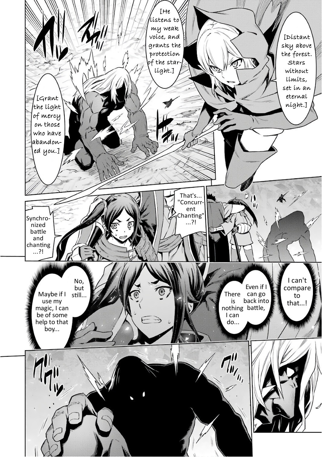 Dungeon ni Deai o Motomeru no wa Machigatte Iru Darou ka Chapter 83 page 8 - Chapter 83: Stubbornness & Companions
