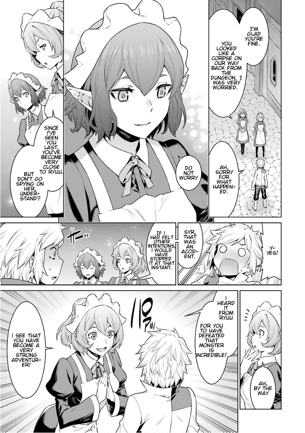 Dungeon ni Deai o Motomeru no wa Machigatte Iru Darou ka Chapter 85 page 11 - Chapter 85: Delight
