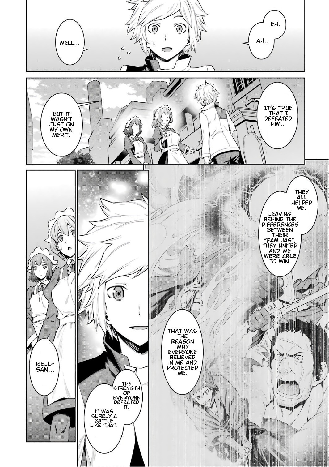 Dungeon ni Deai o Motomeru no wa Machigatte Iru Darou ka Chapter 85 page 12 - Chapter 85: Delight