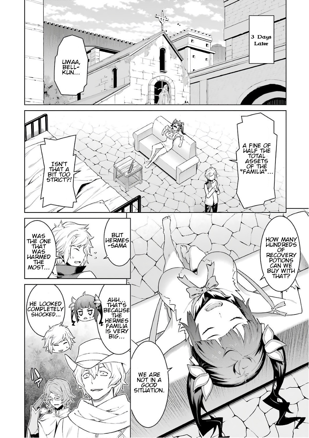 Dungeon ni Deai o Motomeru no wa Machigatte Iru Darou ka Chapter 85 page 8 - Chapter 85: Delight