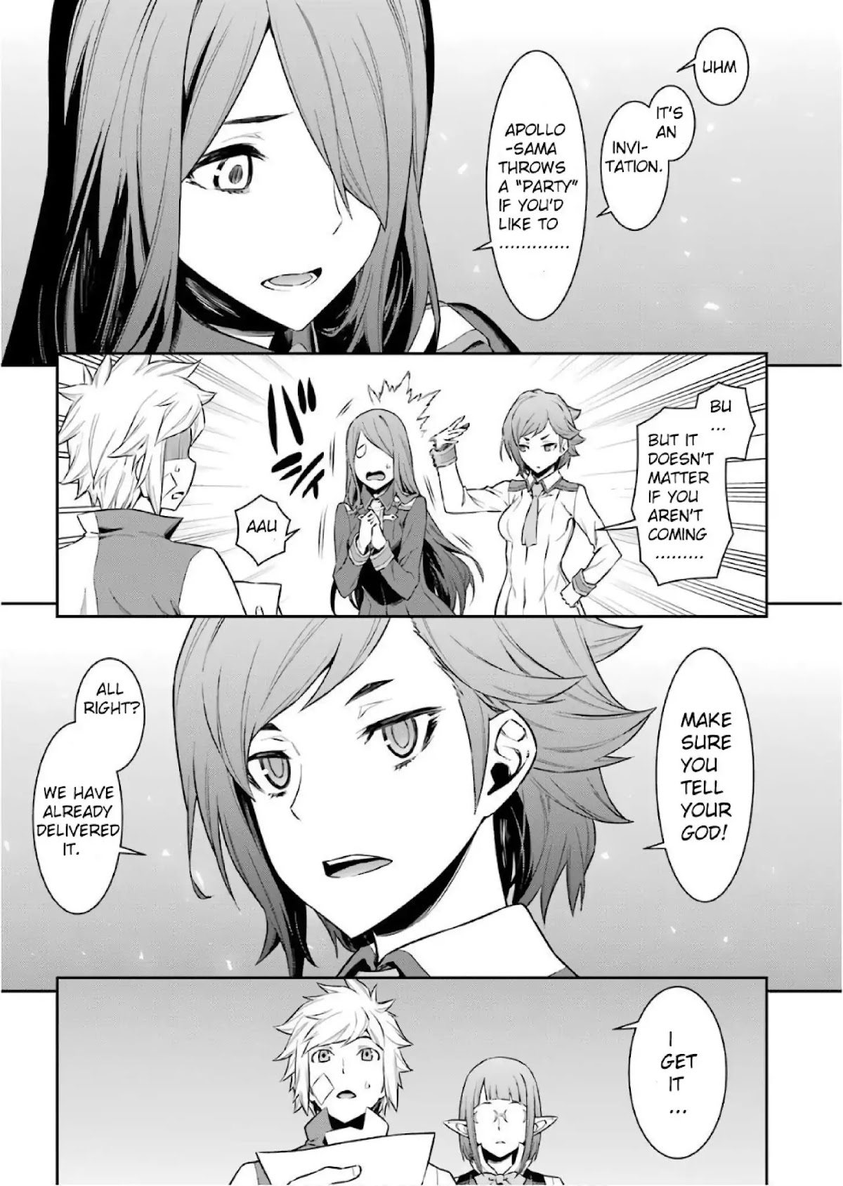 Dungeon ni Deai o Motomeru no wa Machigatte Iru Darou ka Chapter 87 page 14 - Chapter 87