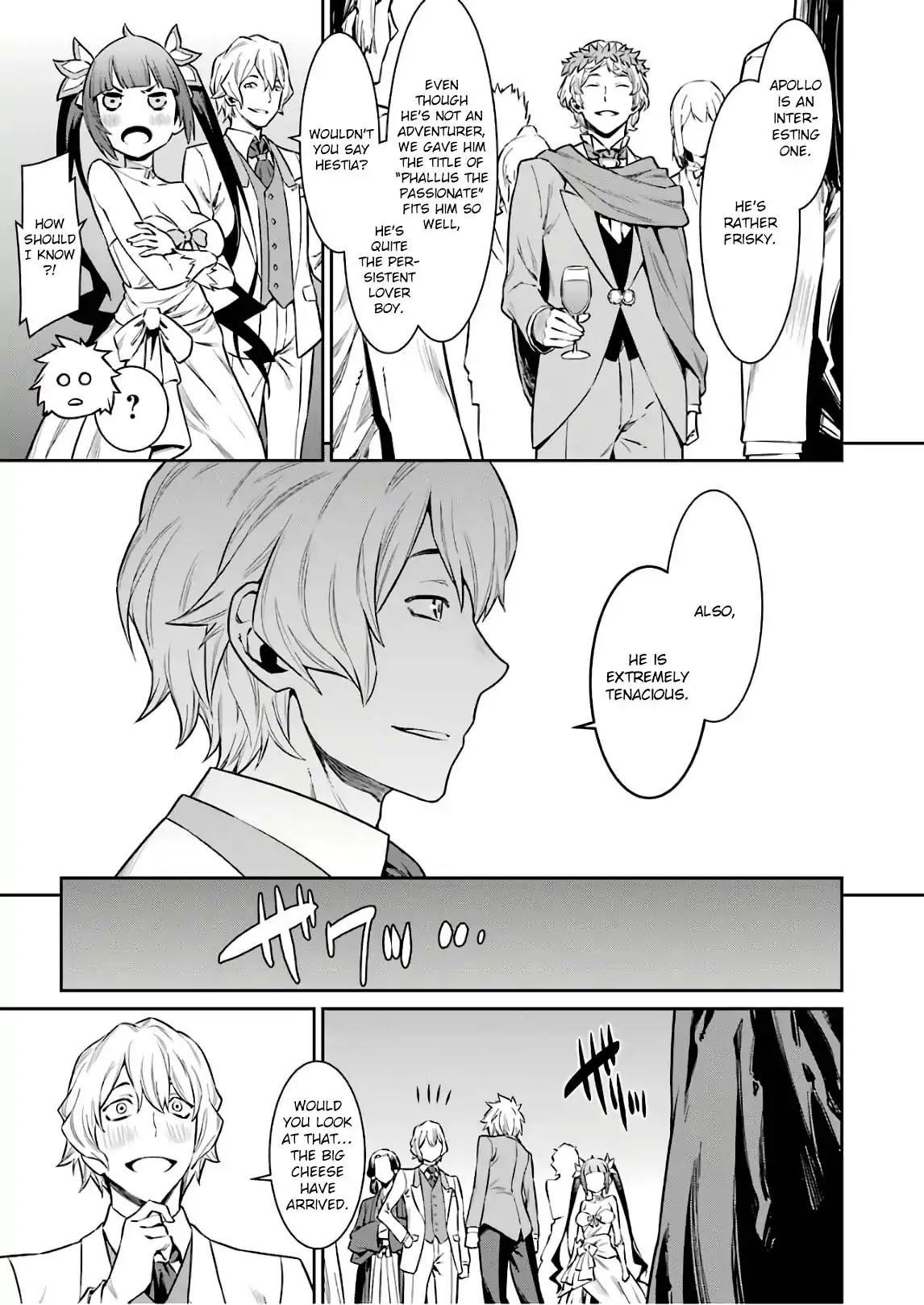 Dungeon ni Deai o Motomeru no wa Machigatte Iru Darou ka Chapter 88 page 10 - Chapter 88: STEP88: Party Night