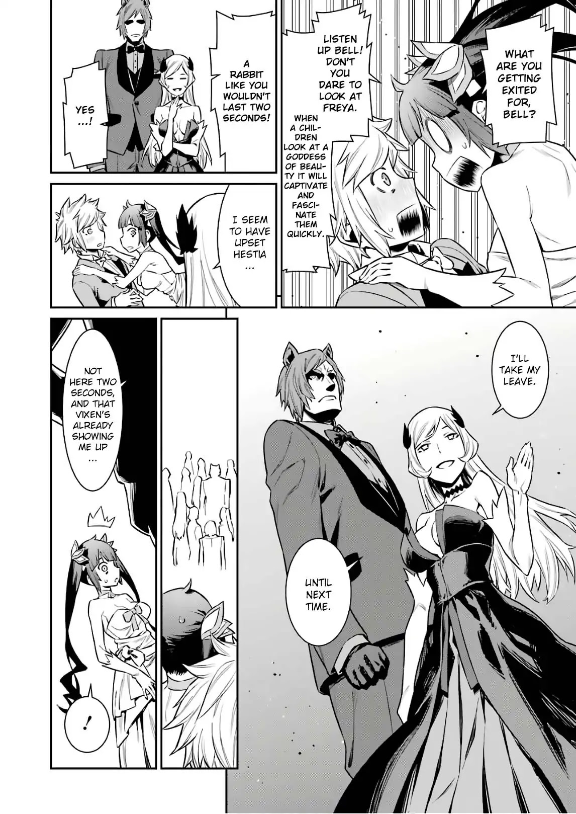 Dungeon ni Deai o Motomeru no wa Machigatte Iru Darou ka Chapter 88 page 13 - Chapter 88: STEP88: Party Night