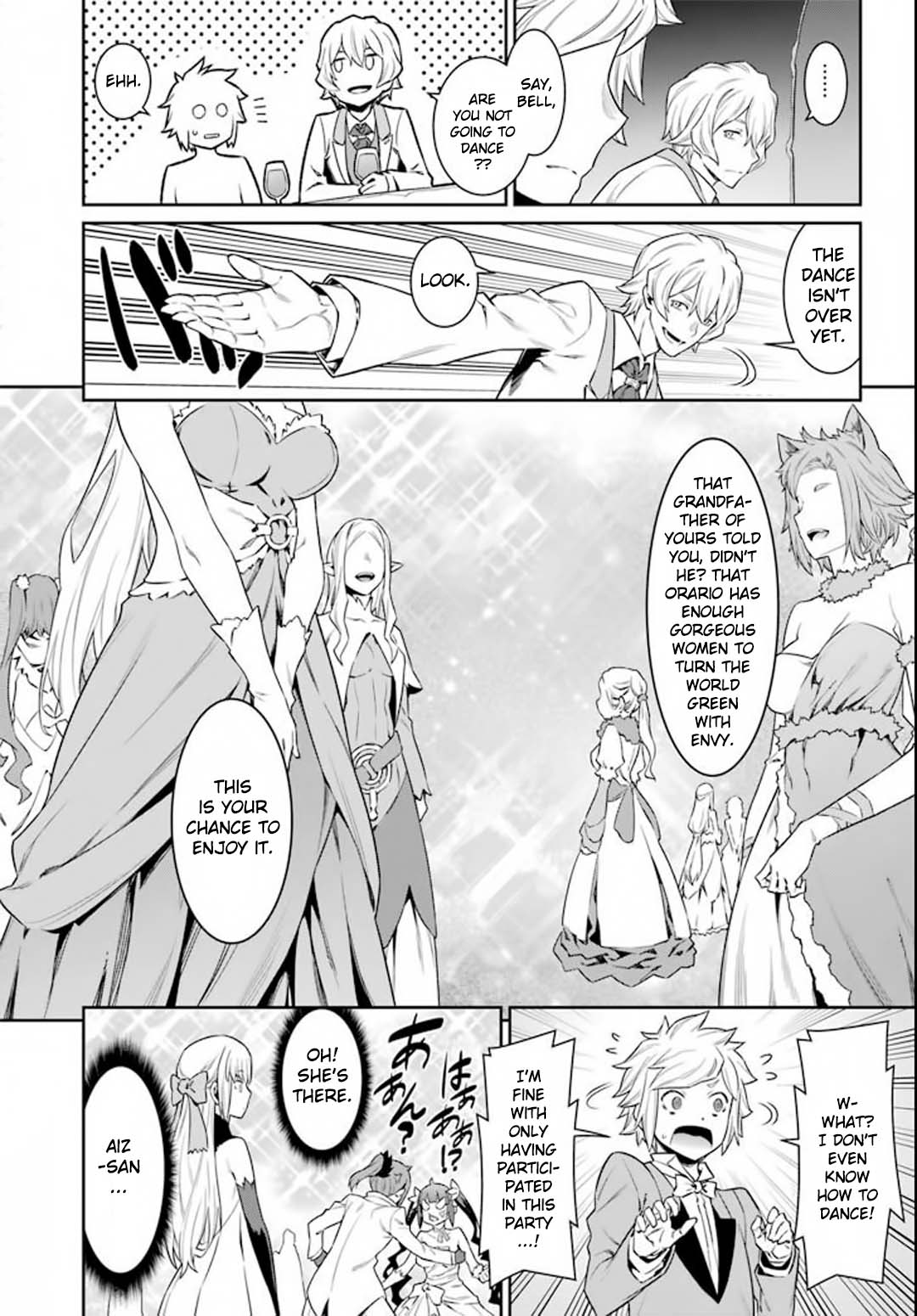Dungeon ni Deai o Motomeru no wa Machigatte Iru Darou ka Chapter 89 page 10 - Chapter 89: Shall we dance? [END]