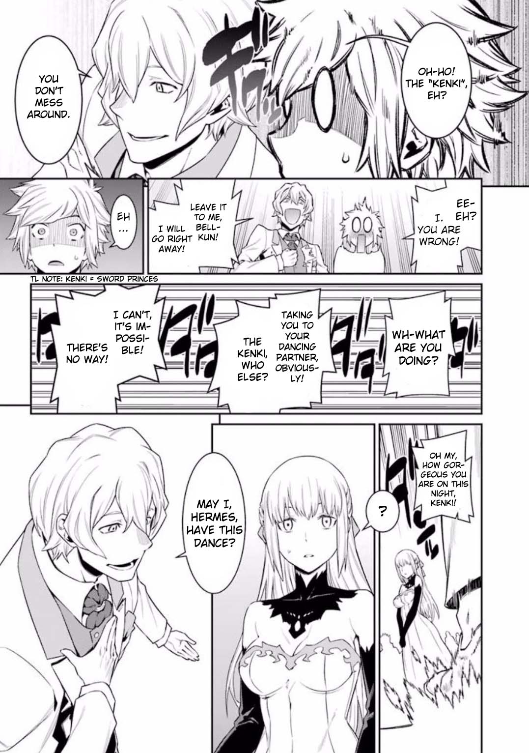 Dungeon ni Deai o Motomeru no wa Machigatte Iru Darou ka Chapter 89 page 11 - Chapter 89: Shall we dance? [END]