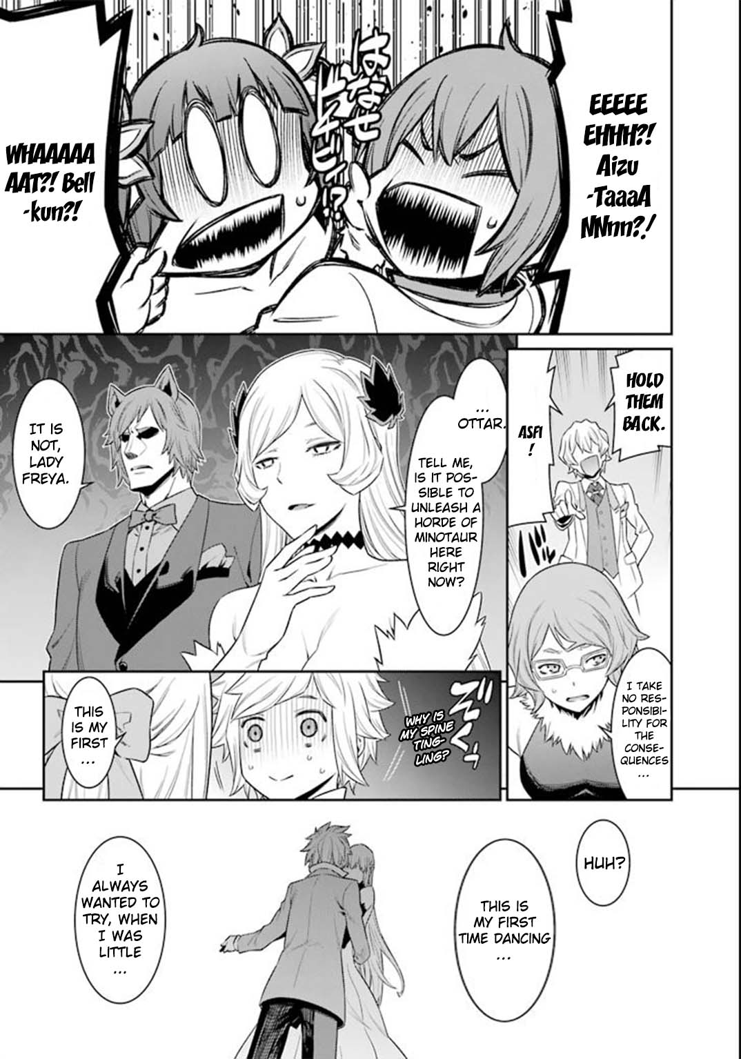 Dungeon ni Deai o Motomeru no wa Machigatte Iru Darou ka Chapter 89 page 15 - Chapter 89: Shall we dance? [END]