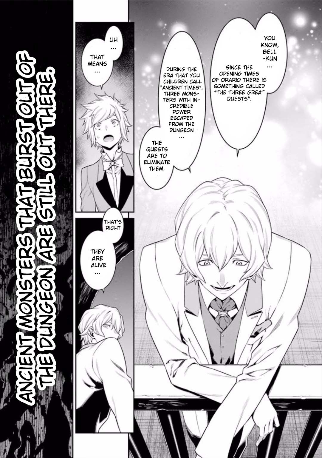 Dungeon ni Deai o Motomeru no wa Machigatte Iru Darou ka Chapter 89 page 7 - Chapter 89: Shall we dance? [END]