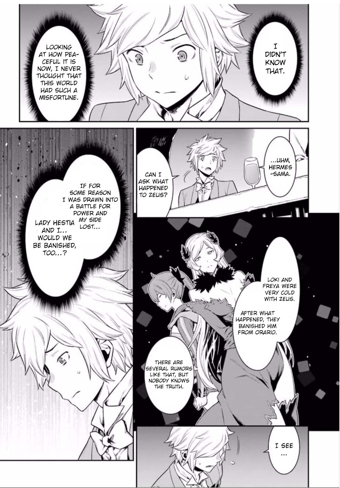 Dungeon ni Deai o Motomeru no wa Machigatte Iru Darou ka Chapter 89 page 9 - Chapter 89: Shall we dance? [END]