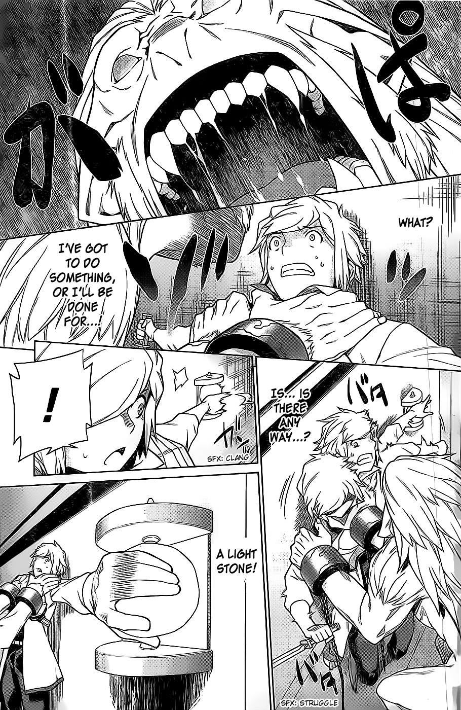 Dungeon ni Deai o Motomeru no wa Machigatte Iru Darou ka Chapter 9 page 18 - Chapter 9: All the Courage