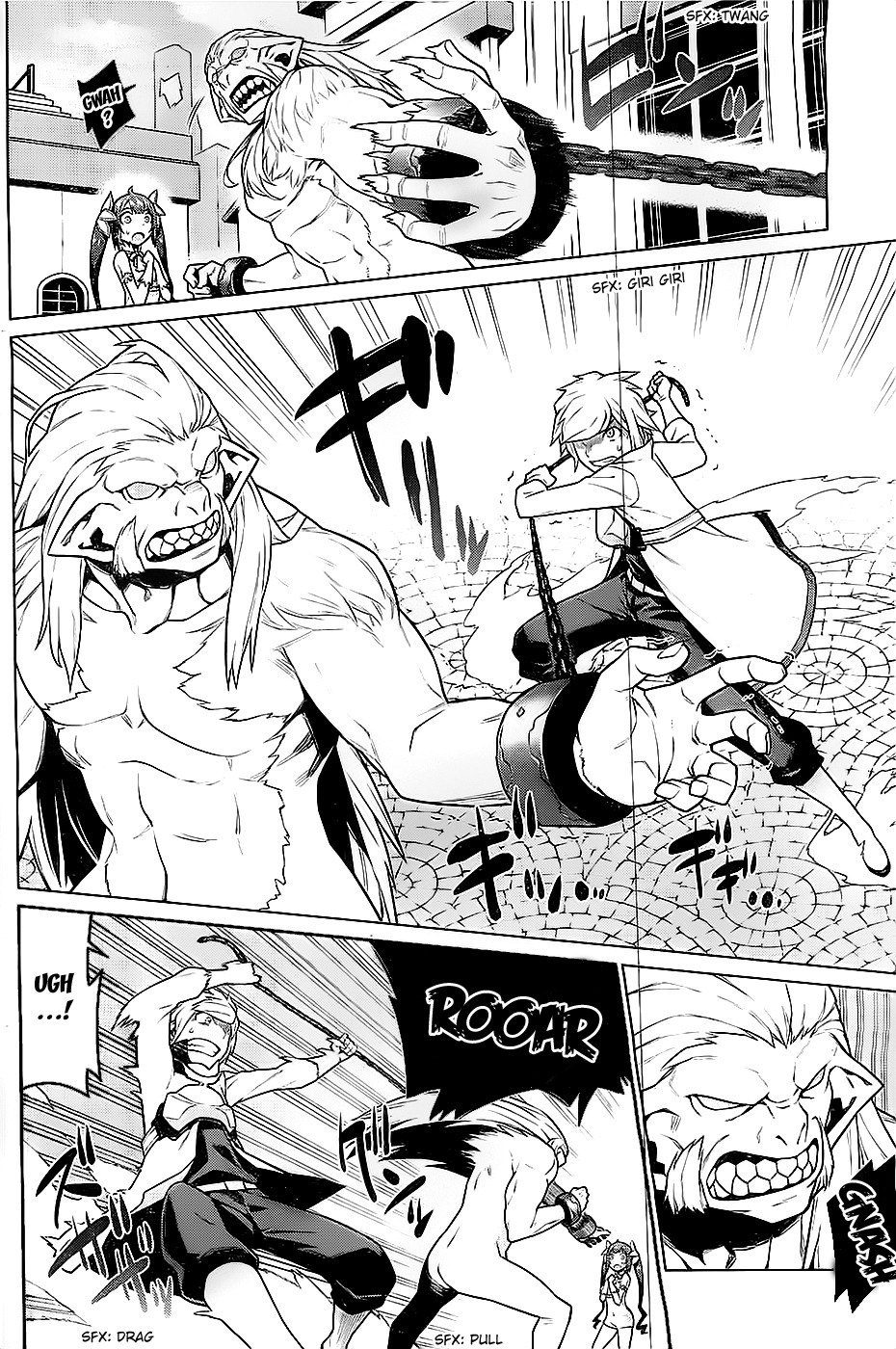 Dungeon ni Deai o Motomeru no wa Machigatte Iru Darou ka Chapter 9 page 4 - Chapter 9: All the Courage